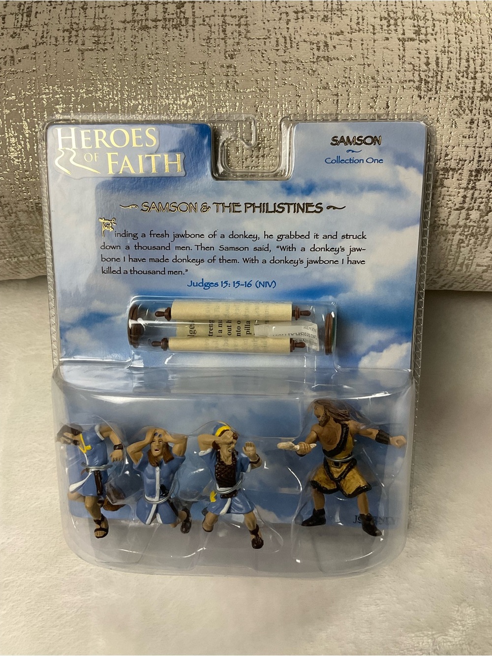 Heroes of Faith Samson & The Philistines Figures Collection One
